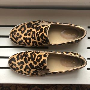 Michael Kors slipon sneakers leopard print suede.